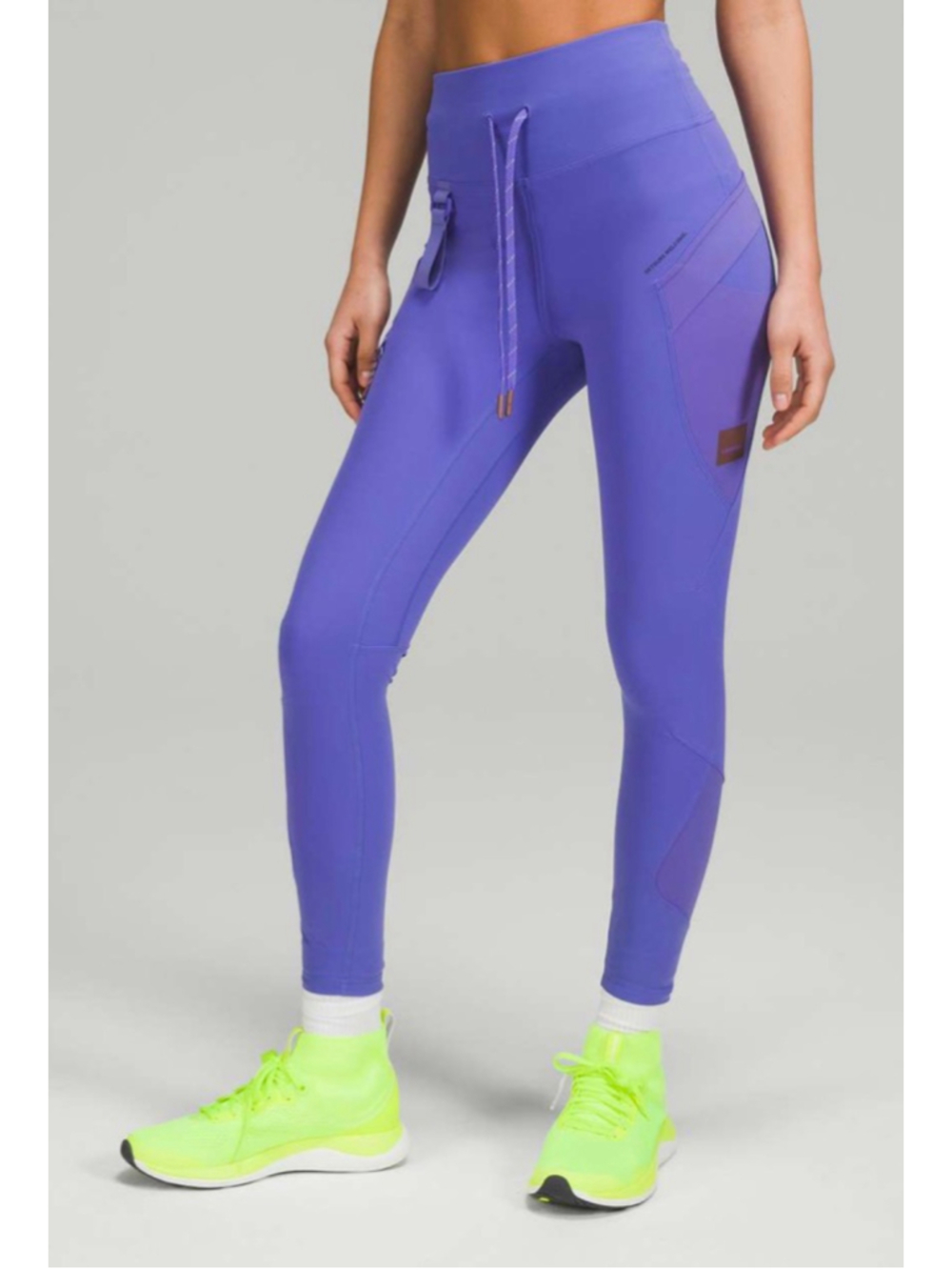 Lululemon Cargo Super-High-Rise Hiking Tight 25" Charged Indigo Sz 2!